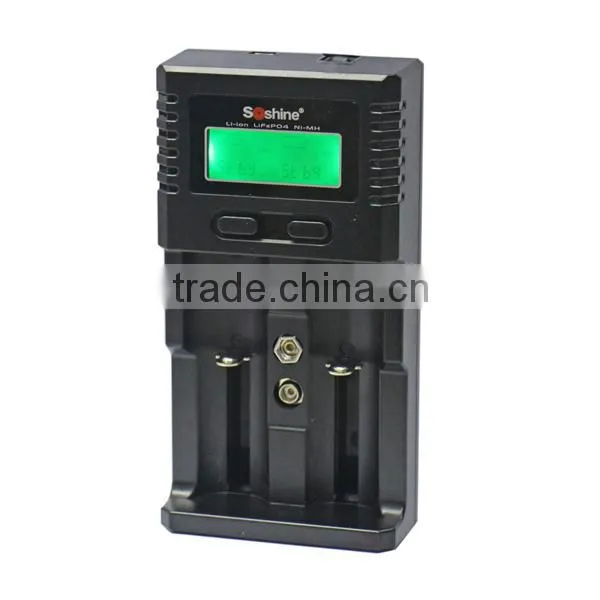 Soshine H2 Universal battery charger for 18650 universal 18650 li-ion battery charger 18650 battery charger