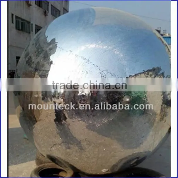 hanging rotating mirro giant inflatable disco ball giant christmas fiberglass balls