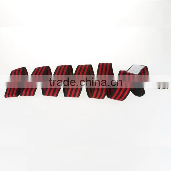 Factory direct sale high quality 4 M length red &black luggage strap