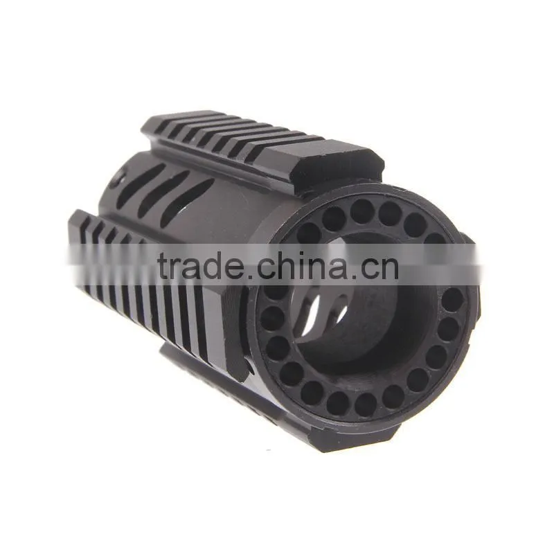 Funpowerland Tactical T-Series 4/15 Free Float 4 Inch Handguard Quad Rail Mount