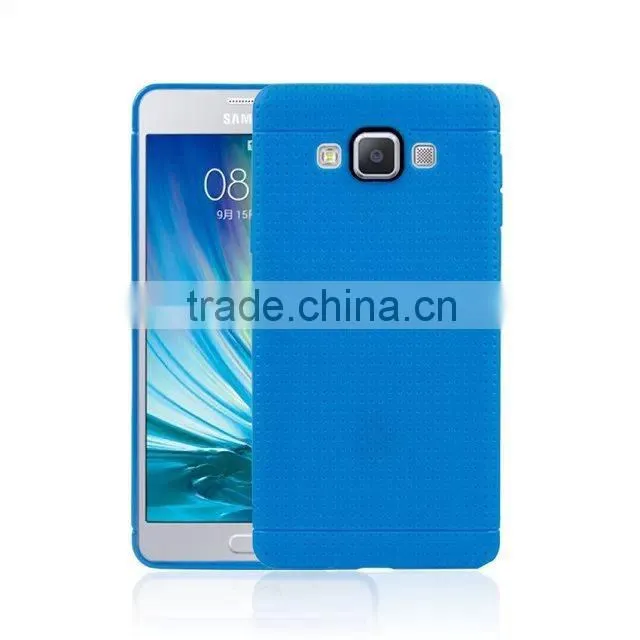 Top selling honeycomb case for samsung A7, soft TPU case for samsung A7 back cover