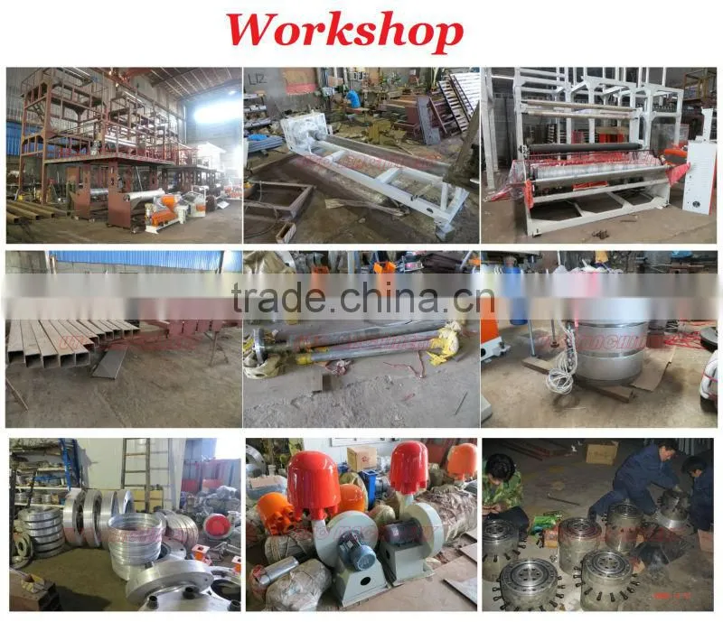 bag maker Two-Layer Full-Automatic plastic Bag Making Machine with running belt