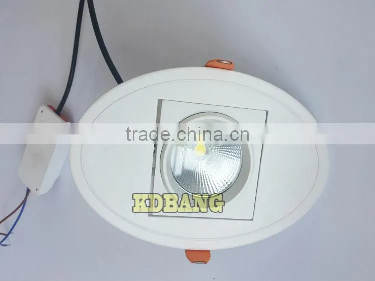 New ceiling light high quality rotate led downlight 10w