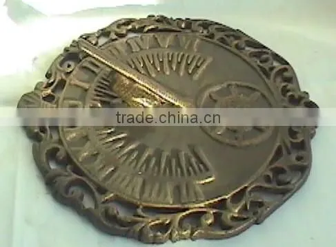 garden decoration cast iron sundial