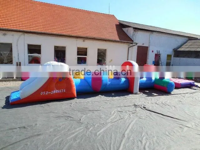hot sale inflatable water obstacle course equipment for pool