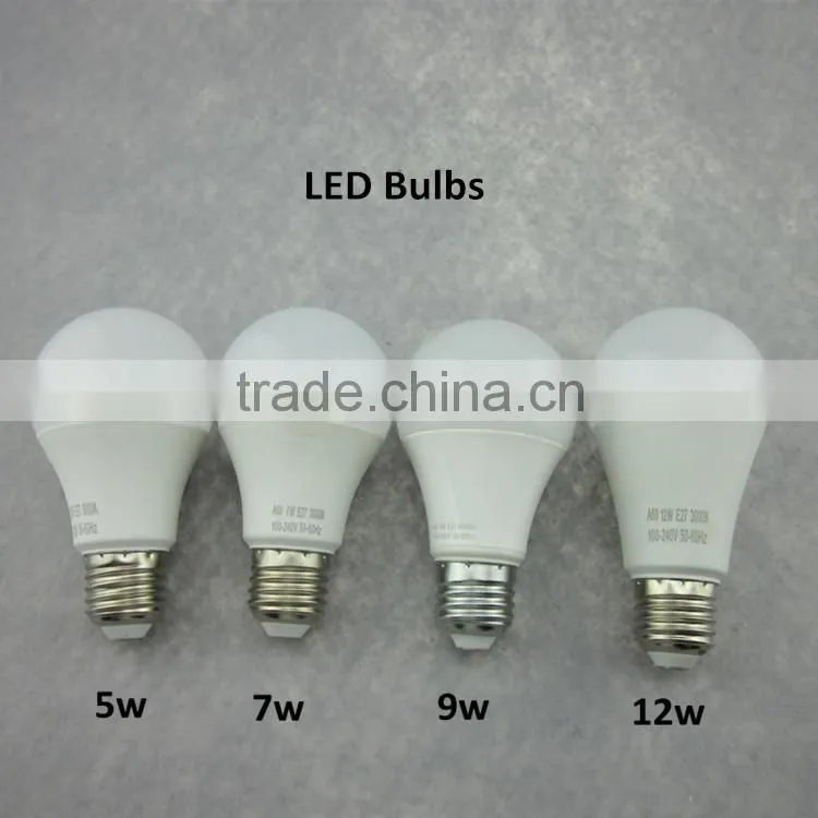 High CRI 80 Pass EMC E27 Base Color and Lumen Dimming Led Bulb 5W