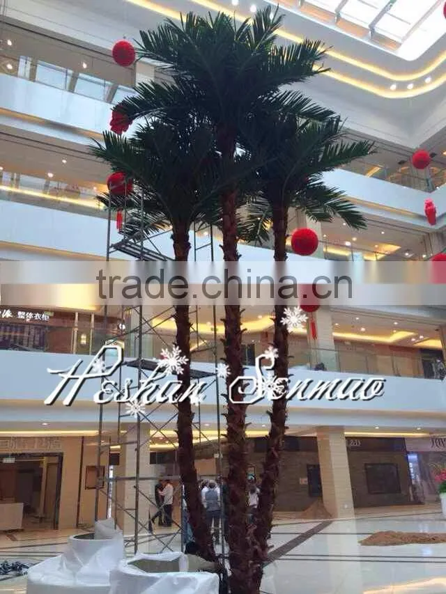China supplier wholesale plastic artificial palm tree seaweed tree for indoor and outdoor decor