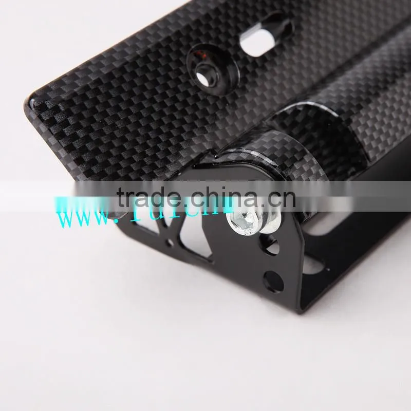 Cheap Decorative Universal Custom Carbon Fiber License Plate Frame