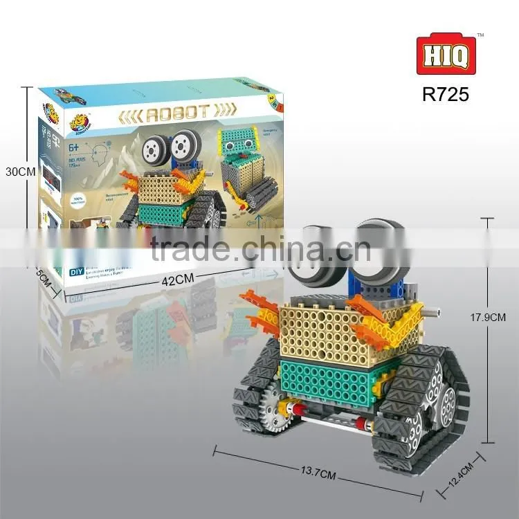 B/O Bulldozer educational building block toys for kids
