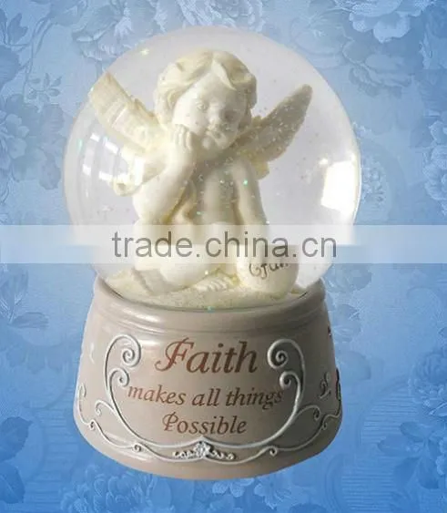 cherub waterglobe