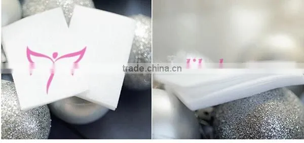 Easam nail polish remover wipes made with cotton fiber