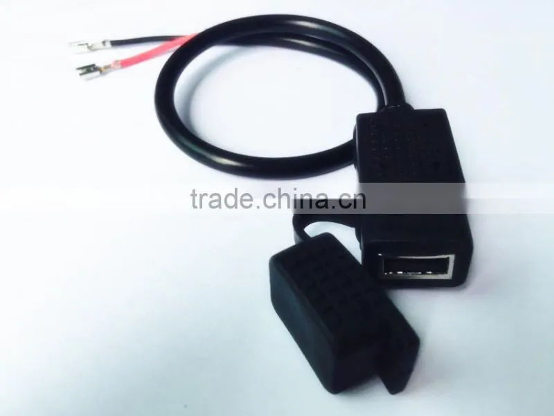 Waterproof USB Extension Charger Cable for Autobicycle