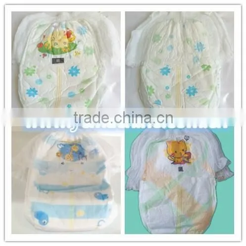 2014 full servo high quality pull up baby diaper making machines for sale