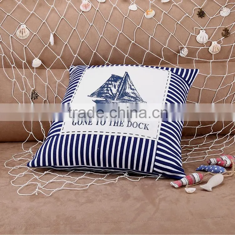 Smooth Sailing Decorative Pillow Cotton And Linen Cushion Cover China Supplier