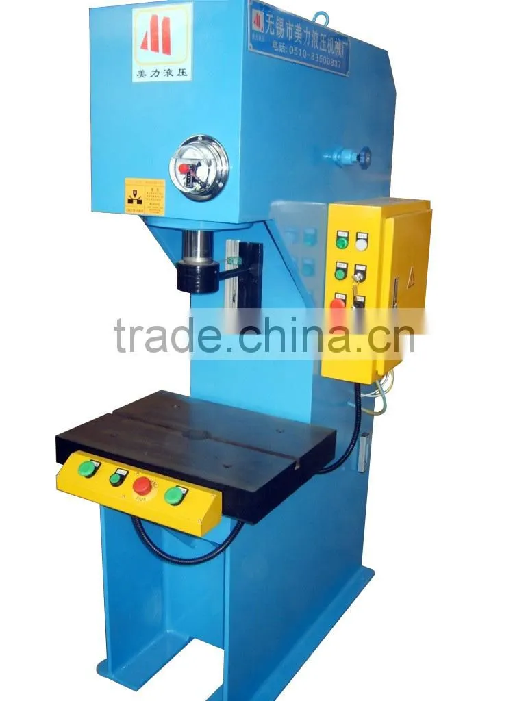 Meili Y41-10T c-type hydraulic sheet metal straightening machine high quality low price