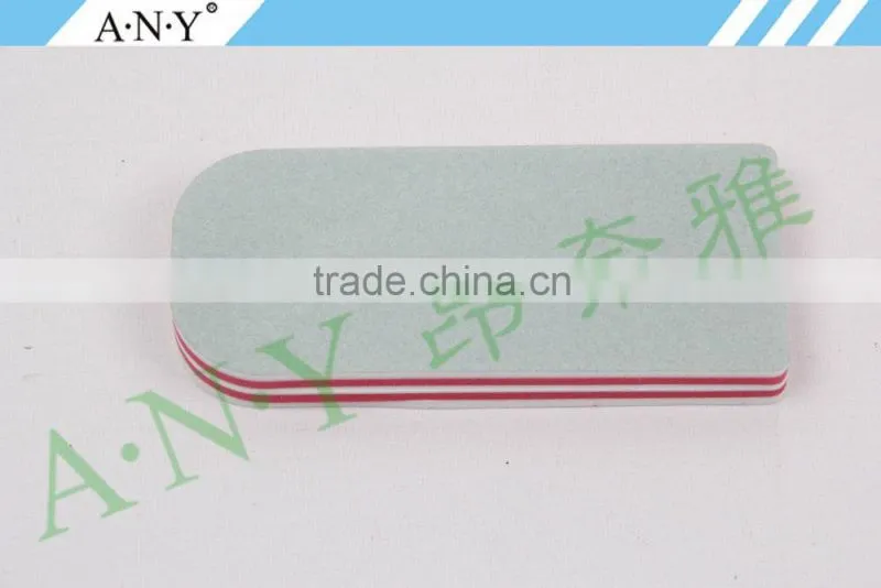Nail Art Manicure Sponge Square Nail File and Buffer Two way Using