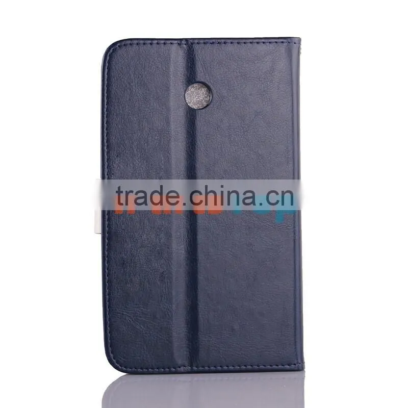 Wholesale Colored Leather Case For Asus FonePad 7 FE170CG FE170 Flip Cover TPU Protective Case
