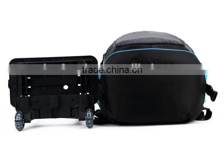 China New Style Wheeled Backpack School Trolley Bags BB021