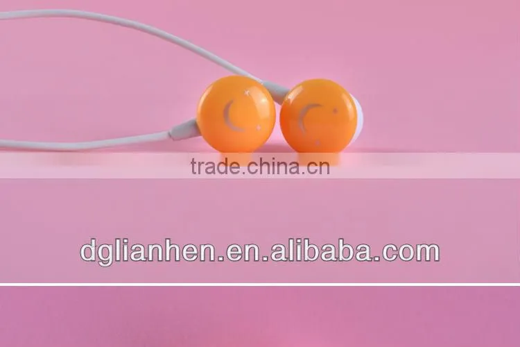 ULDUM two way radio earbud with mic smile in-ear earphone