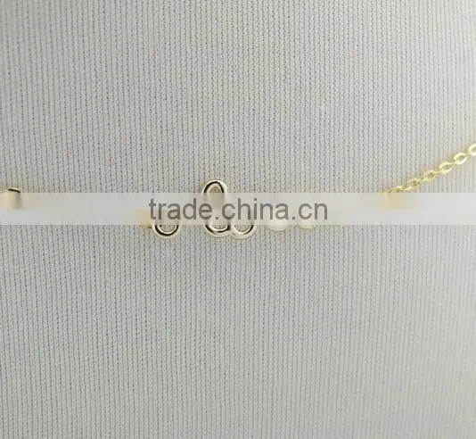 Celeb Sexy Women Lucky No. 8 Beach Body Jewelry Bikini Beach Belly Waist Chain wholesale