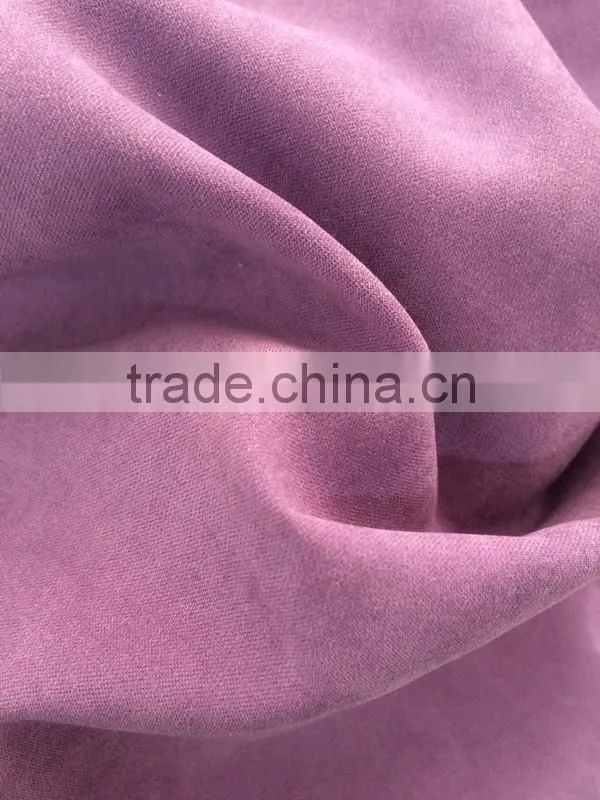 N/P Satin Mirofiber Peach Skin Fabric