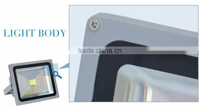 US Stock-50Watt 12-24VDC Warm White LED Flood Light