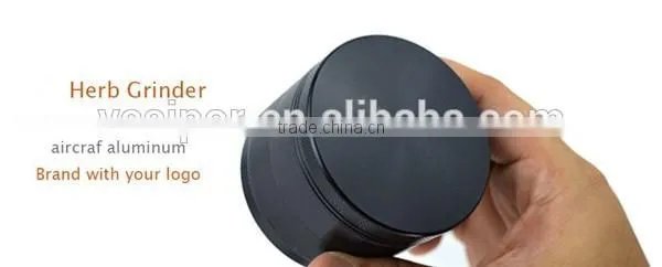 New arrival OEM logo free metal herb grinder Tobacco metal herb grinder