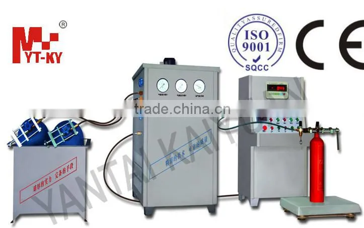 manufacture best quality fire extinguisher CO2 filling machine