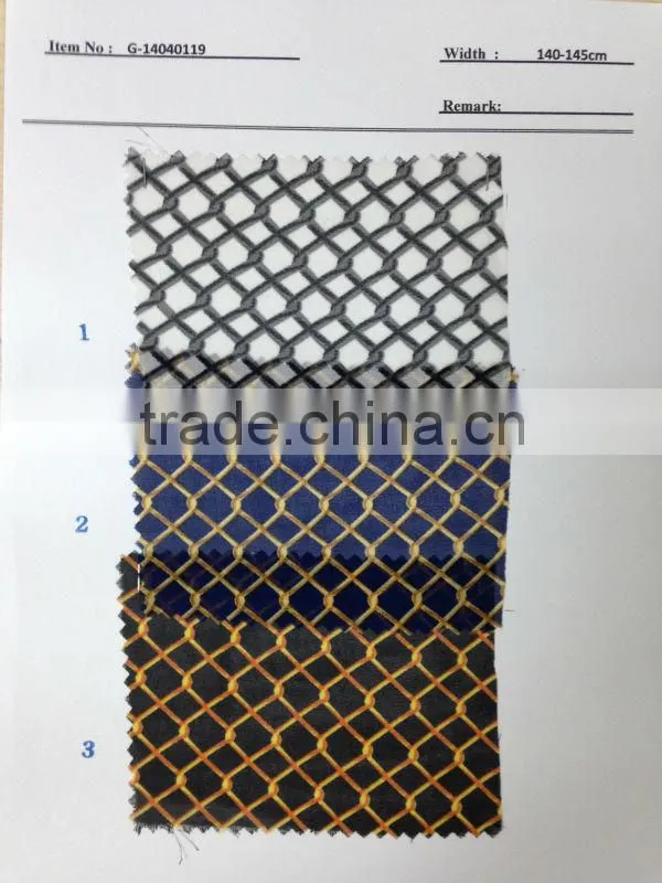 US$ 1/M up Chiffon Print Fabric Textile Stock Stocklot:G-14040119