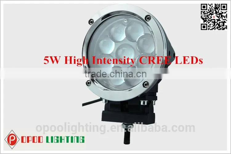 5.5" Round 45W Led Work Light, 4x4 Offroad Jeep 45W Led Work Light