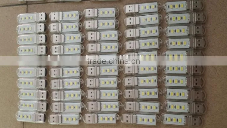 3 LED USB light Flash drive USB Light 3 LED USB night light Lamp , usb led Factory Wholesale Price Stock Available