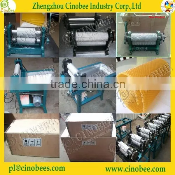Cinobee beeswax foundation Coining Roller