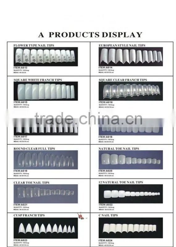 UV artificial nail nail extension