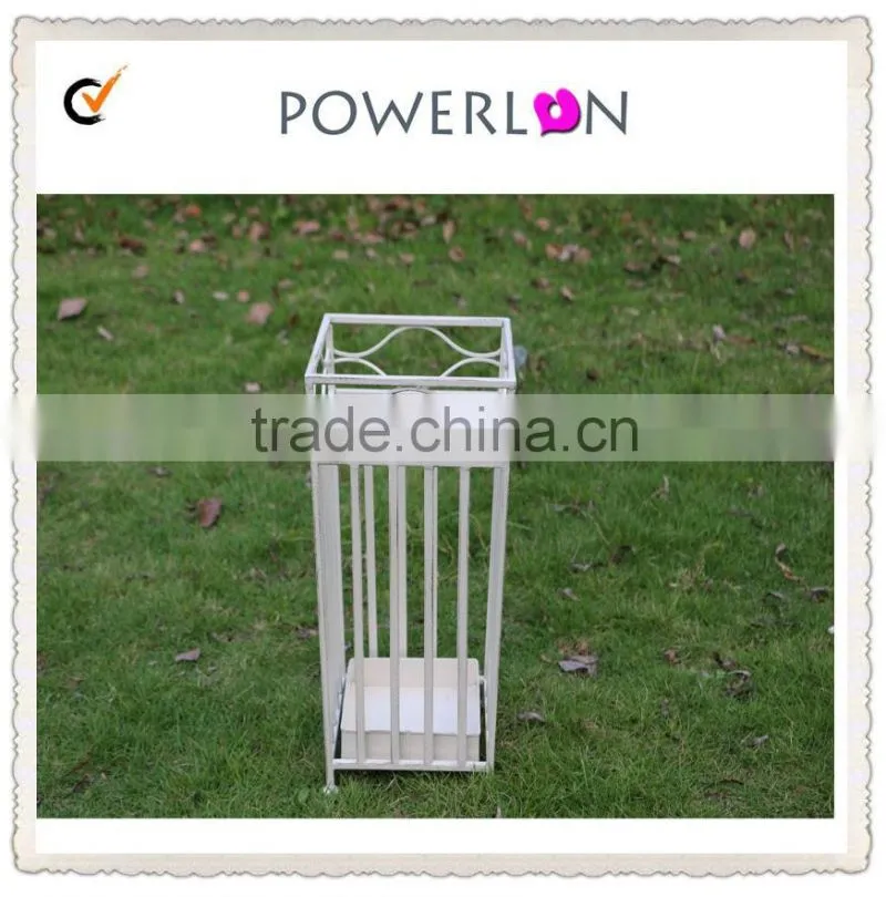 Promotional Practical white metal umbrella holder umbrella stand