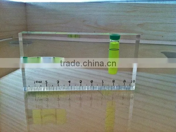 bubble vial ; gift ; PMMA level vial