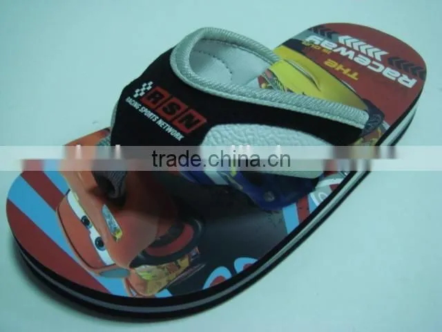 663 LOULUEN Popular Customized Cartoon Printed EVA Cute Kids Slipper