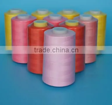 Low Shrinkage Feature and 100% Polyester Material cheap sewing thread