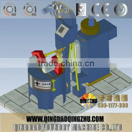2015 NEW PRODUCT Rotary Table Blasting Machine