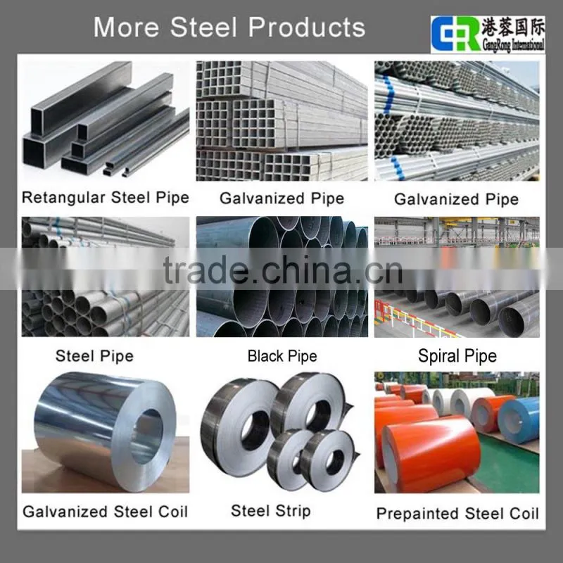 mild balck steel pipe latest price list