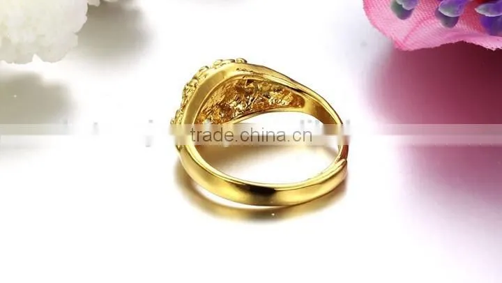 KSTONE 2015 Fall in Love New Model Engagement Gold Couple Ring 18KGP Cooper Wedding ring