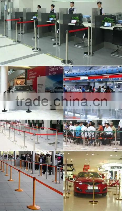 Best Sell Museum Exhibition Barrier Stanchion Post Line Control Barrier