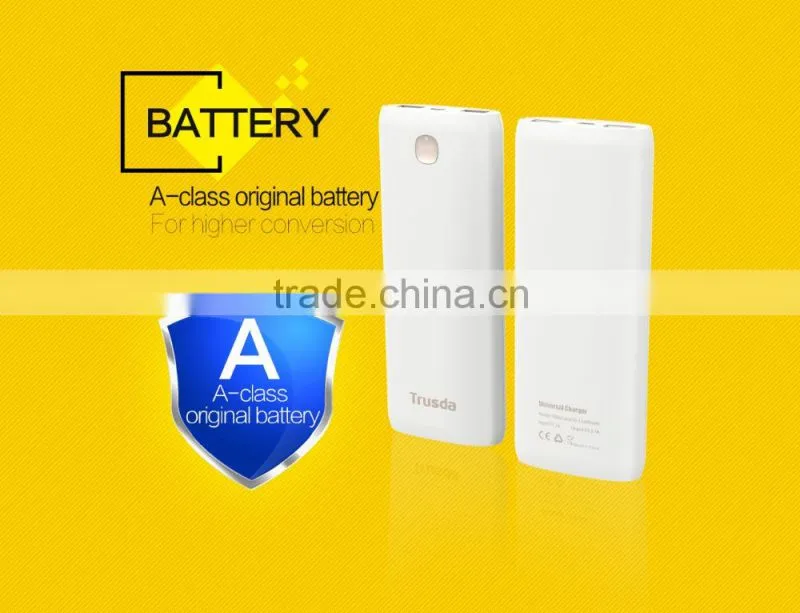 Best Selling Christmas Gift Patent Design High quality 15600mAh Dual USB Ports Lithium battery Power bank with OEM/ODM Manufactu