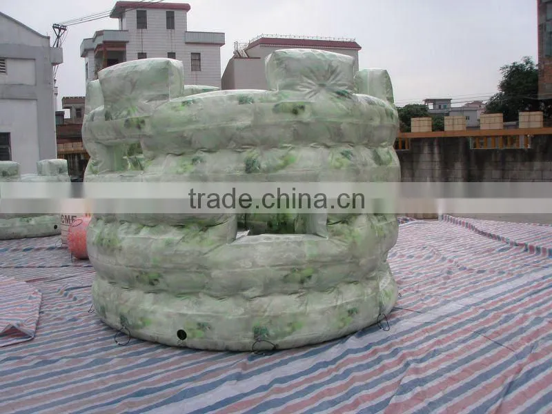 inflatable military bunkers of wall buildings Tent House