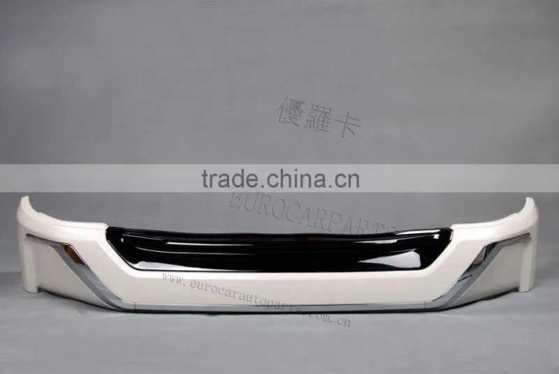 Hot sale! For 2016 LC body kits for Land Cruiser LC200 2016year Mid-east style PP front bumper and rear diffuser black&white