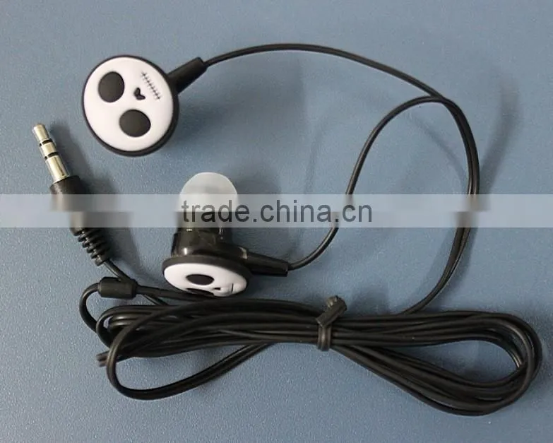 Pretty skull cartoon headphone&headset for promotion in bulk produce