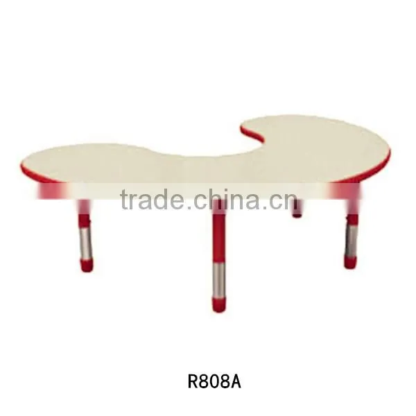 Colorful nursery school furniture Plastic table Kids table and chair sets for sale R808M