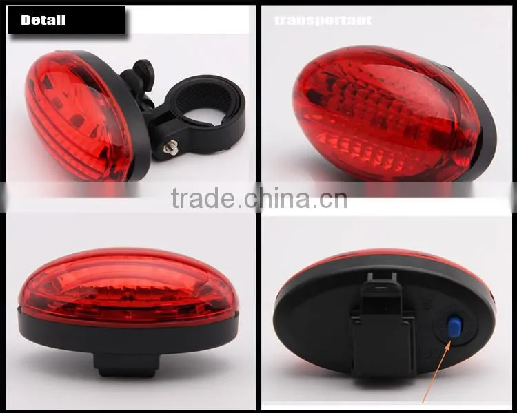 2015 HOT SALE factory cute egg led bicycle lamp