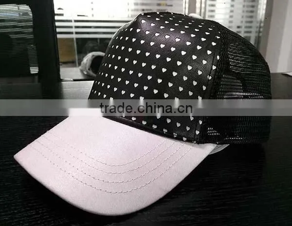 High Quality Embroidered 5-Panel Distressed Trucker Cap Wholesale