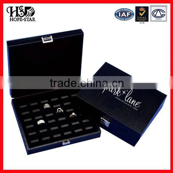 Factory supply 2015 statement necklace,high quality jewelry box, necklace box for display