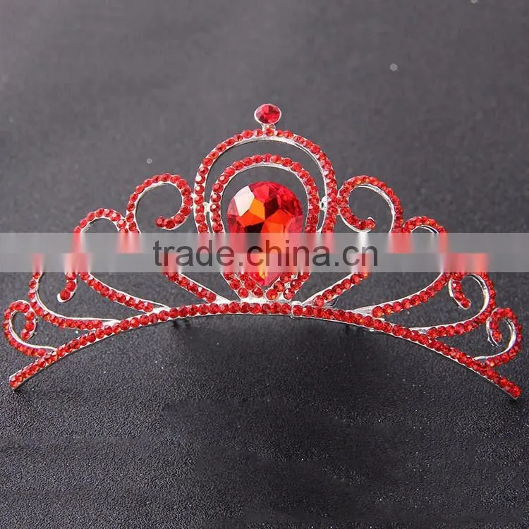 New fashion crown bridal crown hair comb essential wedding crown jewelry